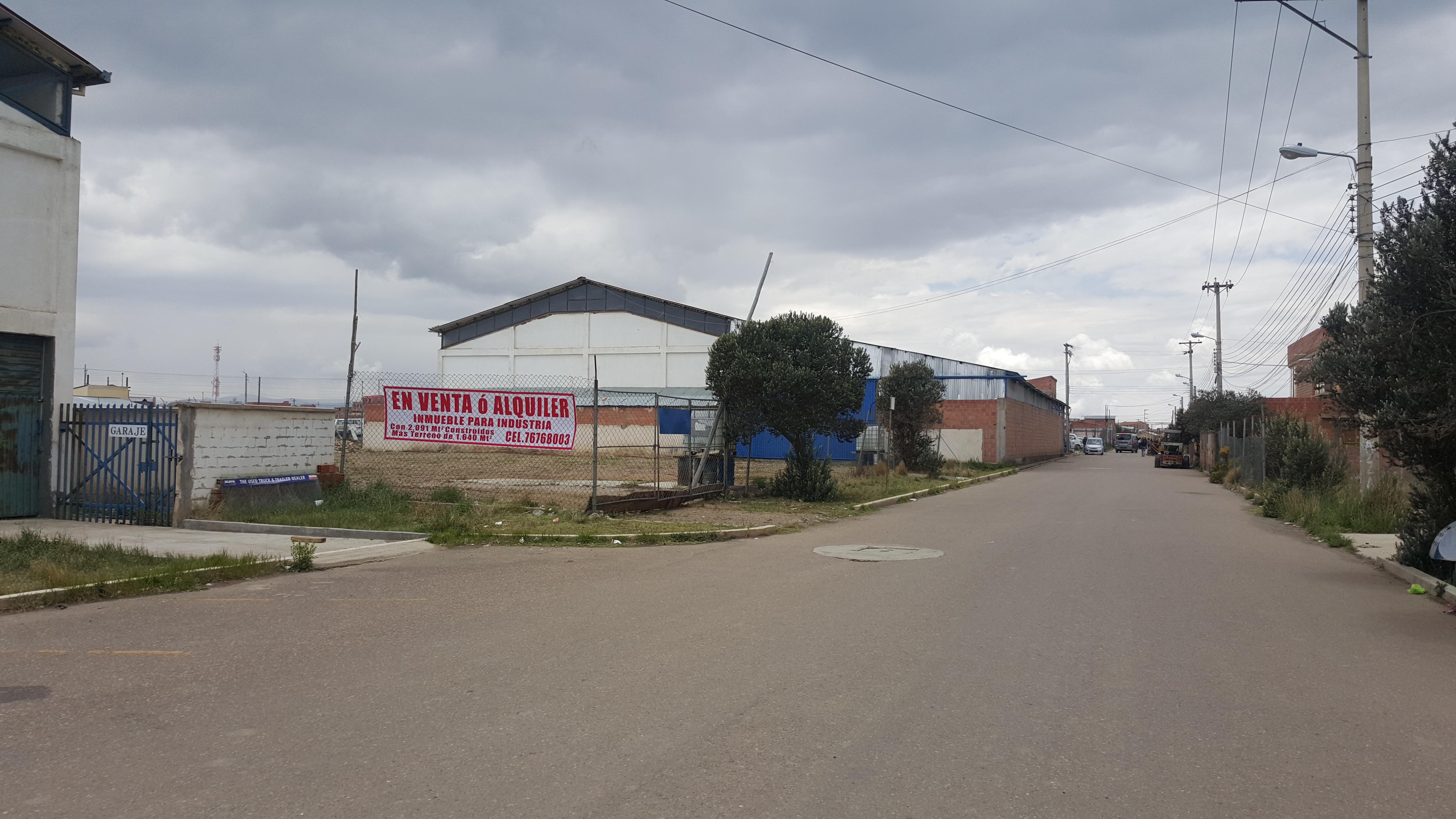 Galpón en AlquilerFINAL AVENIDA COCHABAMBA, ZONA FRANCA INDUSTRIAL EL ALTO Foto 3