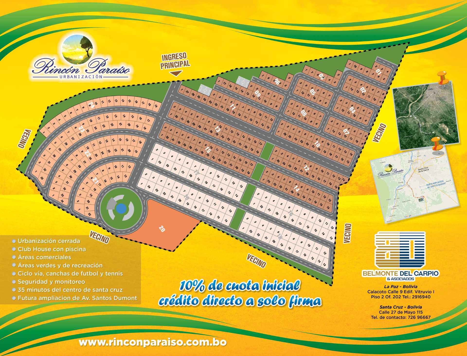 Terreno en VentaCarretera Km 13, cerca ampliacion Av. Santos Dumont    Foto 1