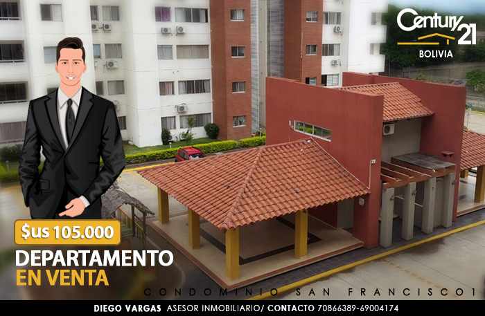 Departamento en Entre 5to y 6to anillo Sur en Santa Cruz de la Sierra 3 dormitorios 3 baños 1 parqueos Foto 1