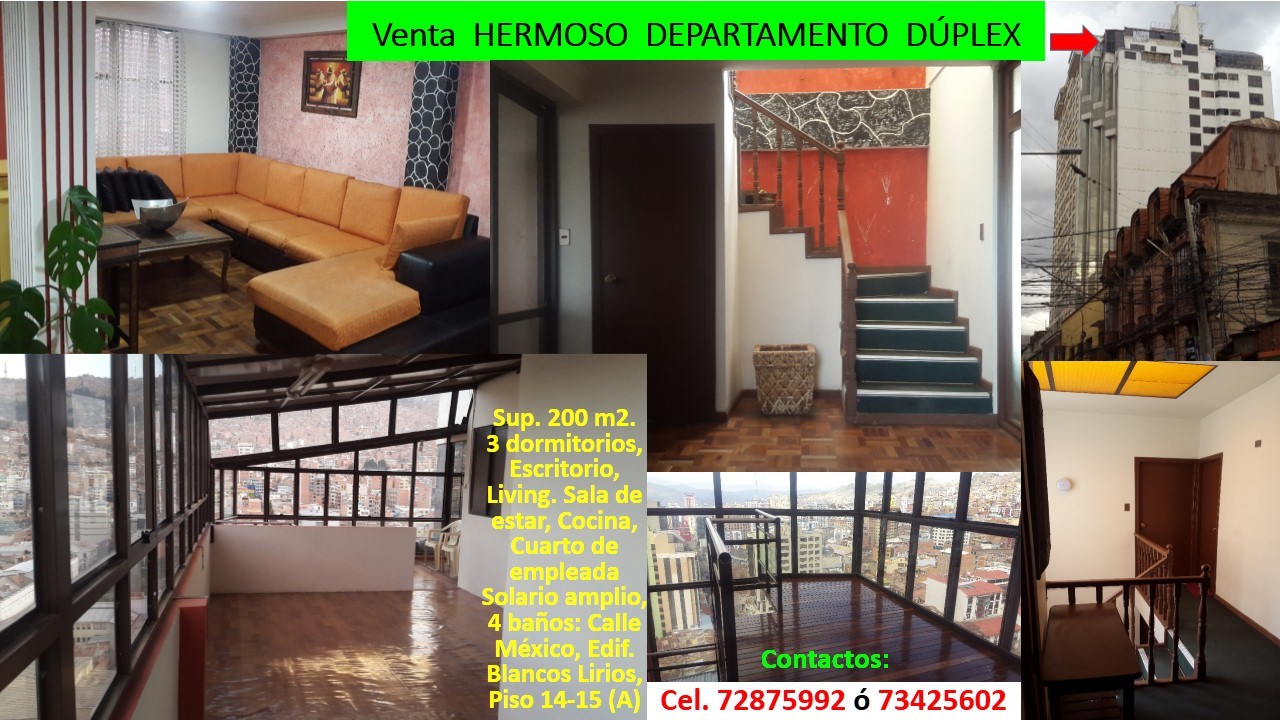 Departamento en VentaCalle México, Zona San Pedro 3 dormitorios 4 baños  Foto 1
