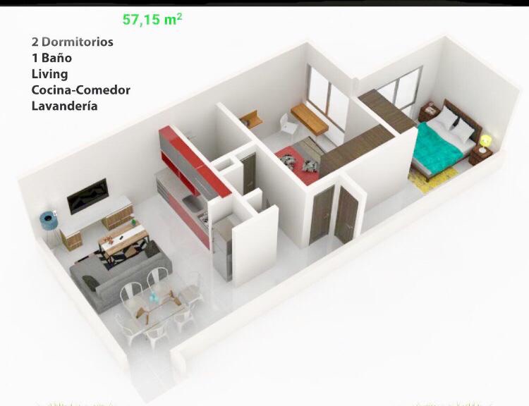 En Alquiler a $us 400 Foto 2