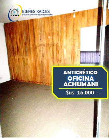 Oficina en AnticréticoOFICINA EN ANTICRÉTICO - Achumani Foto 1