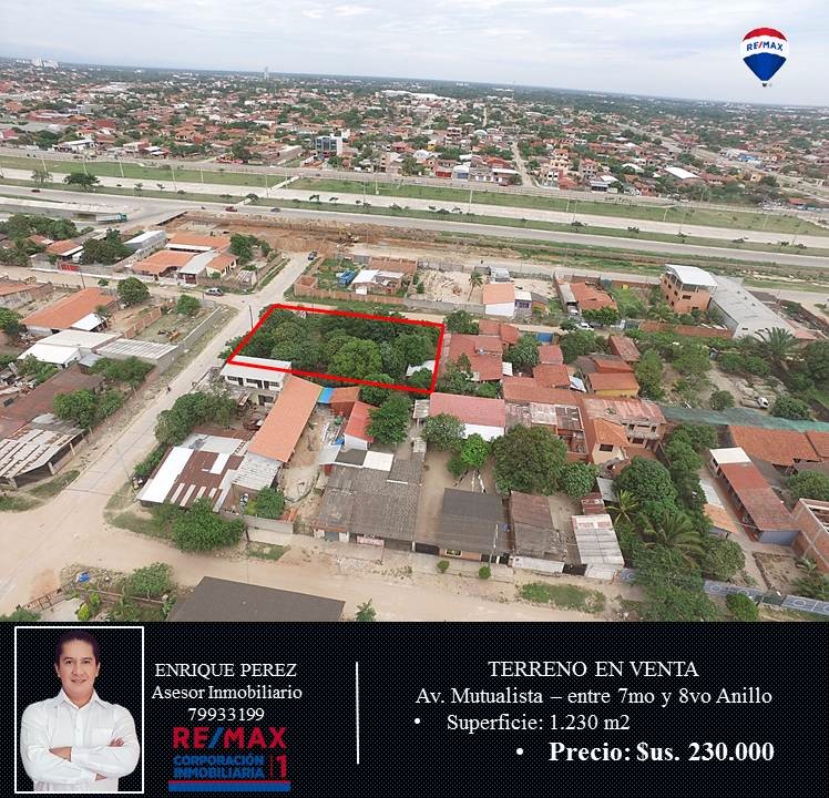 Terreno Av. Mutualista 7mo Anillo - Zona Cambodromo Foto 6