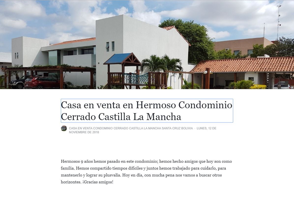 Casa en VentaCondominio Castilla La Mancha 4 dormitorios 4 baños 2 parqueos Foto 1