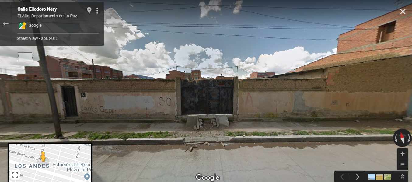 Terreno en VentaZona Ballivian Calle Nery entre Carpio y Adolfo Gracia, #800 Foto 1