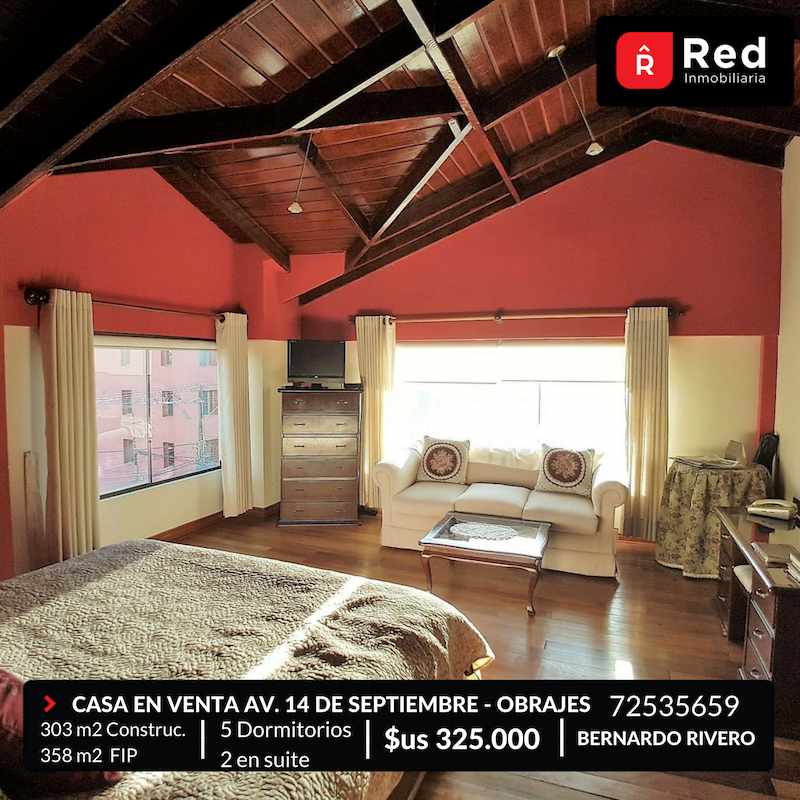 Casa en Obrajes en La Paz 5 dormitorios 5 baños 2 parqueos Foto 16