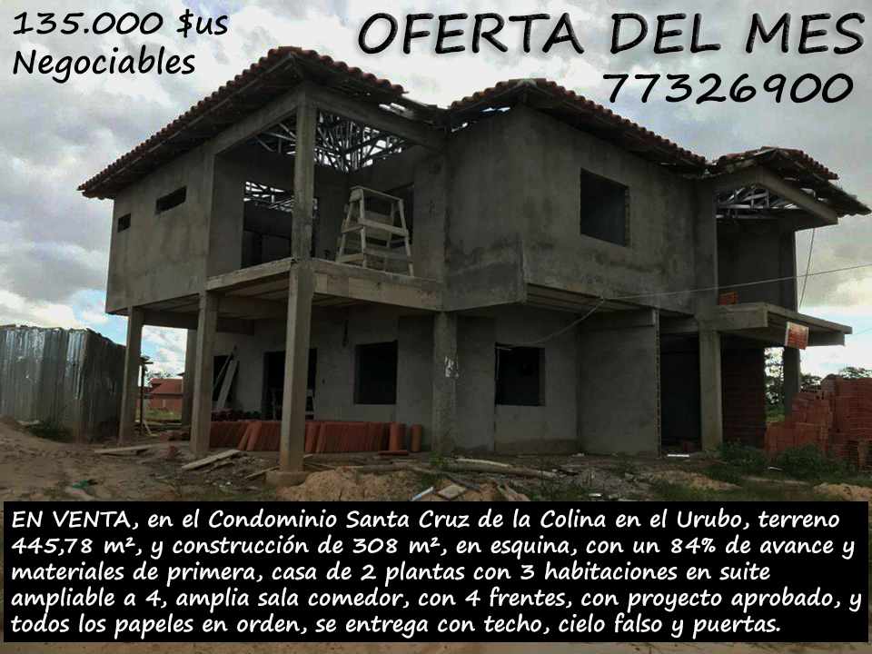 Casa en Urubó en Santa Cruz de la Sierra 3 dormitorios 4 baños 1 parqueos Foto 1