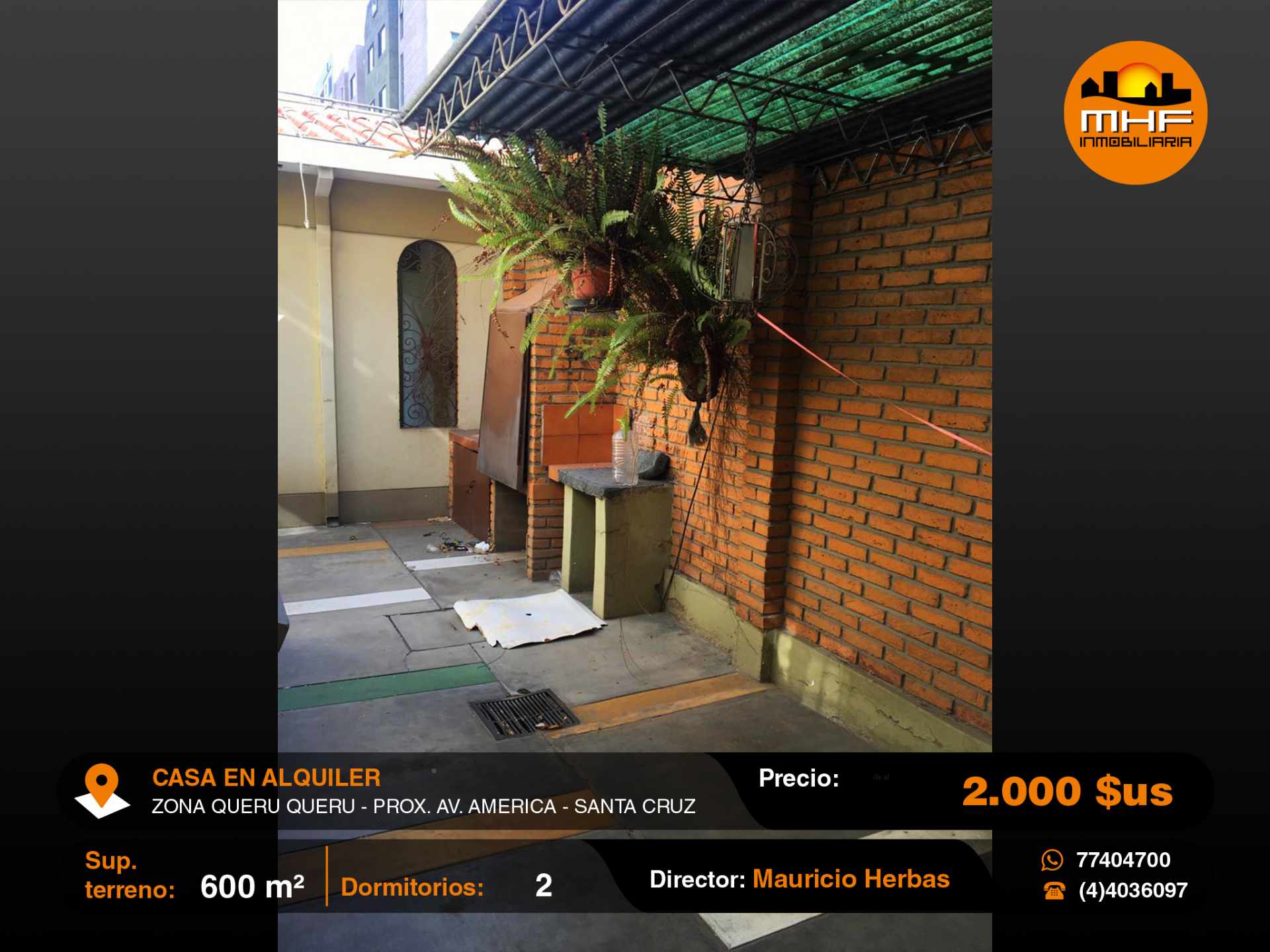 Casa en Queru Queru en Cochabamba 2 dormitorios 1 baños 2 parqueos Foto 3
