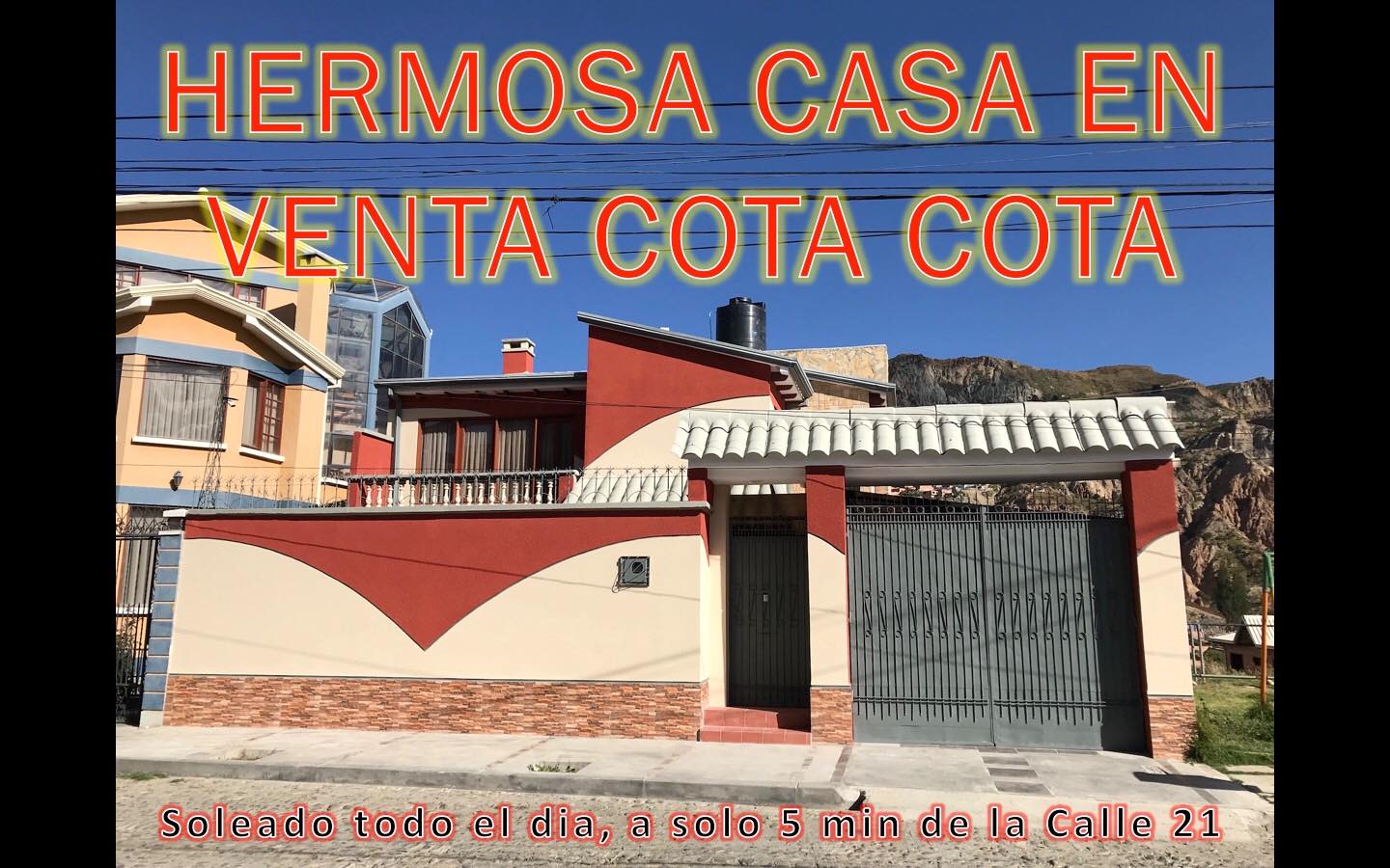 Casa en Cota Cota en La Paz 3 dormitorios 4 baños 3 parqueos Foto 1