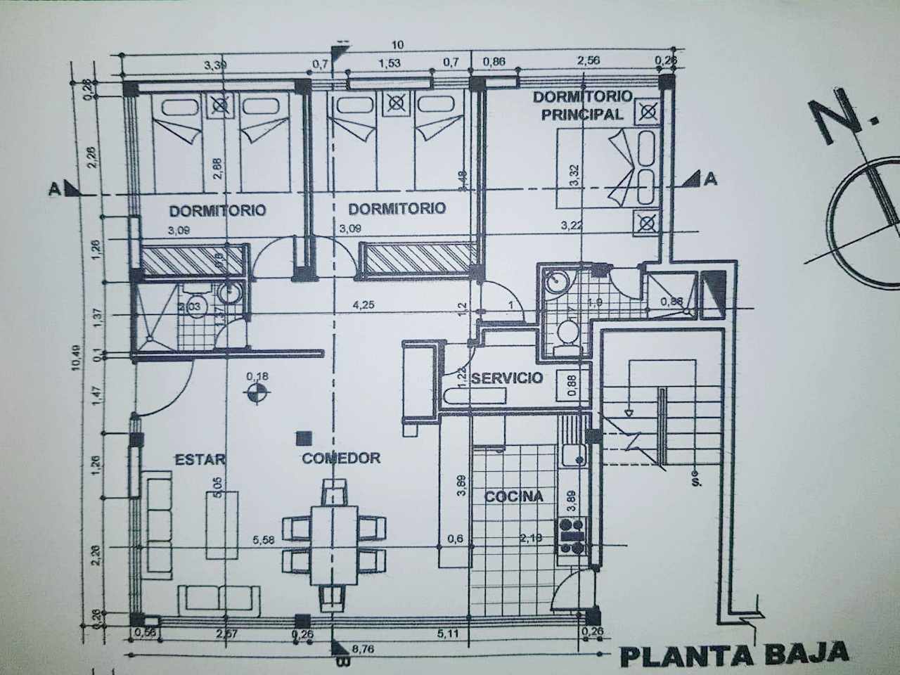 Departamento en Temporal en Cochabamba 3 dormitorios 3 baños 1 parqueos Foto 3