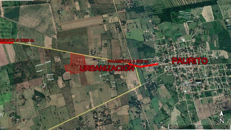 Terreno en VentaURBANIZACION ´´LA PASCANA`` SOBRE CARRETERA A PAURITO    Foto 1