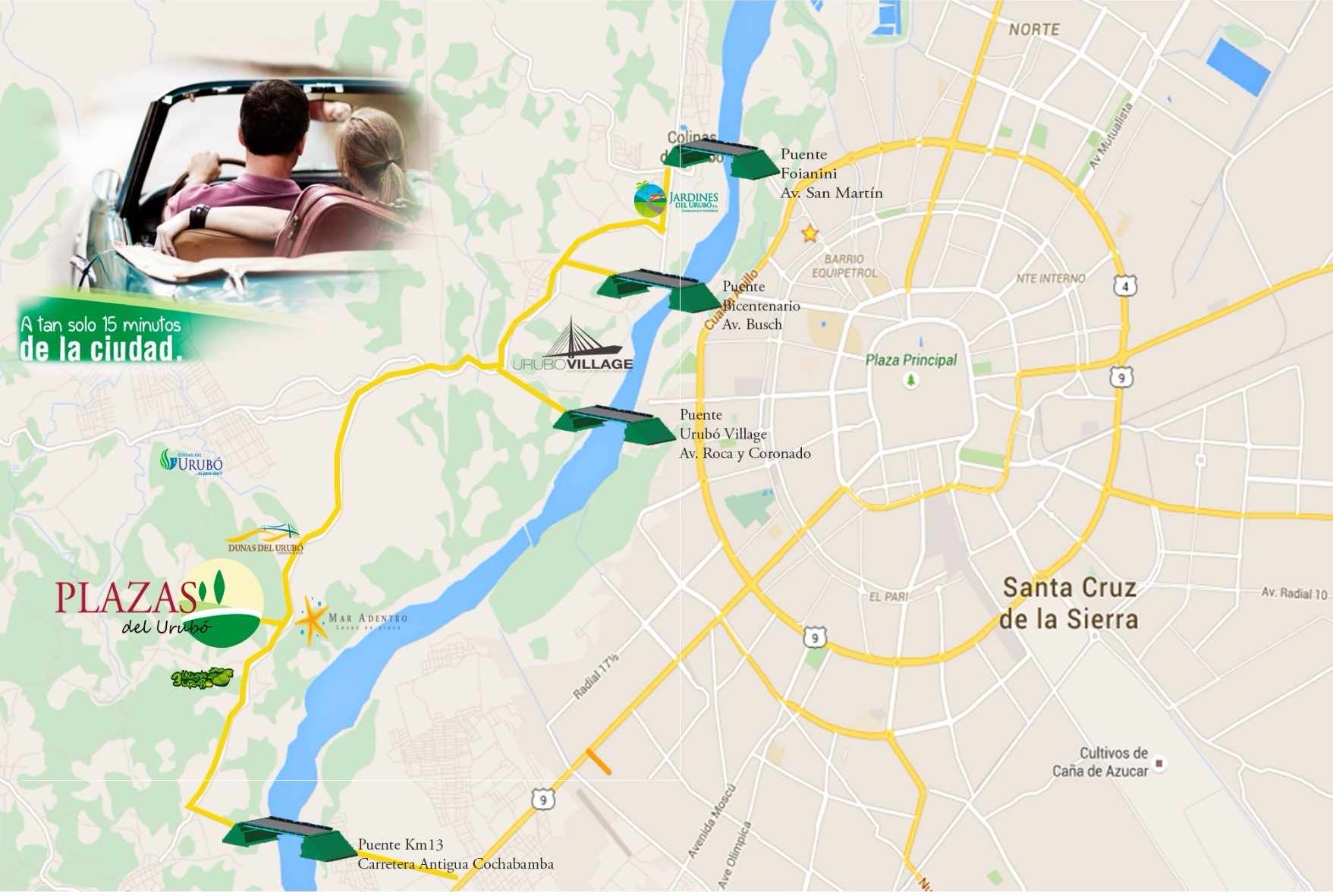 Terreno en VentaPlazas del Urubo    Foto 4