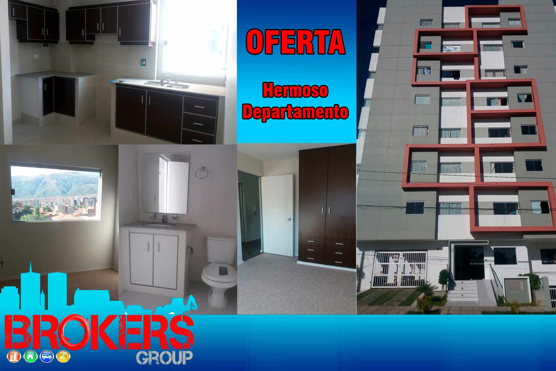 Departamento Calle Jose Aguirre Acha, frente a la plazuela Franz Tamayo. Foto 1