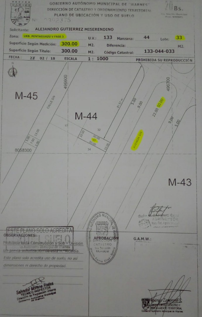 Terreno en VentaUrbanización Pentaguazu V Foto 7