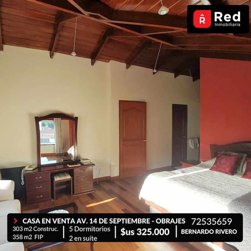 Casa en Obrajes en La Paz 5 dormitorios 5 baños 2 parqueos Foto 7