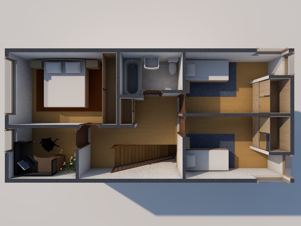 Departamento en Miraflores en La Paz 3 dormitorios 2 baños  Foto 2