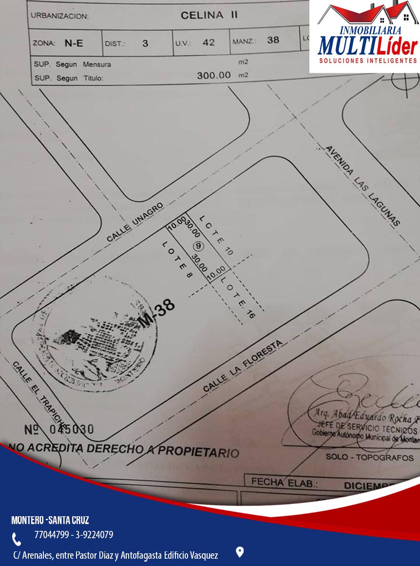 Terreno en VentaUrb. Celina II Foto 1