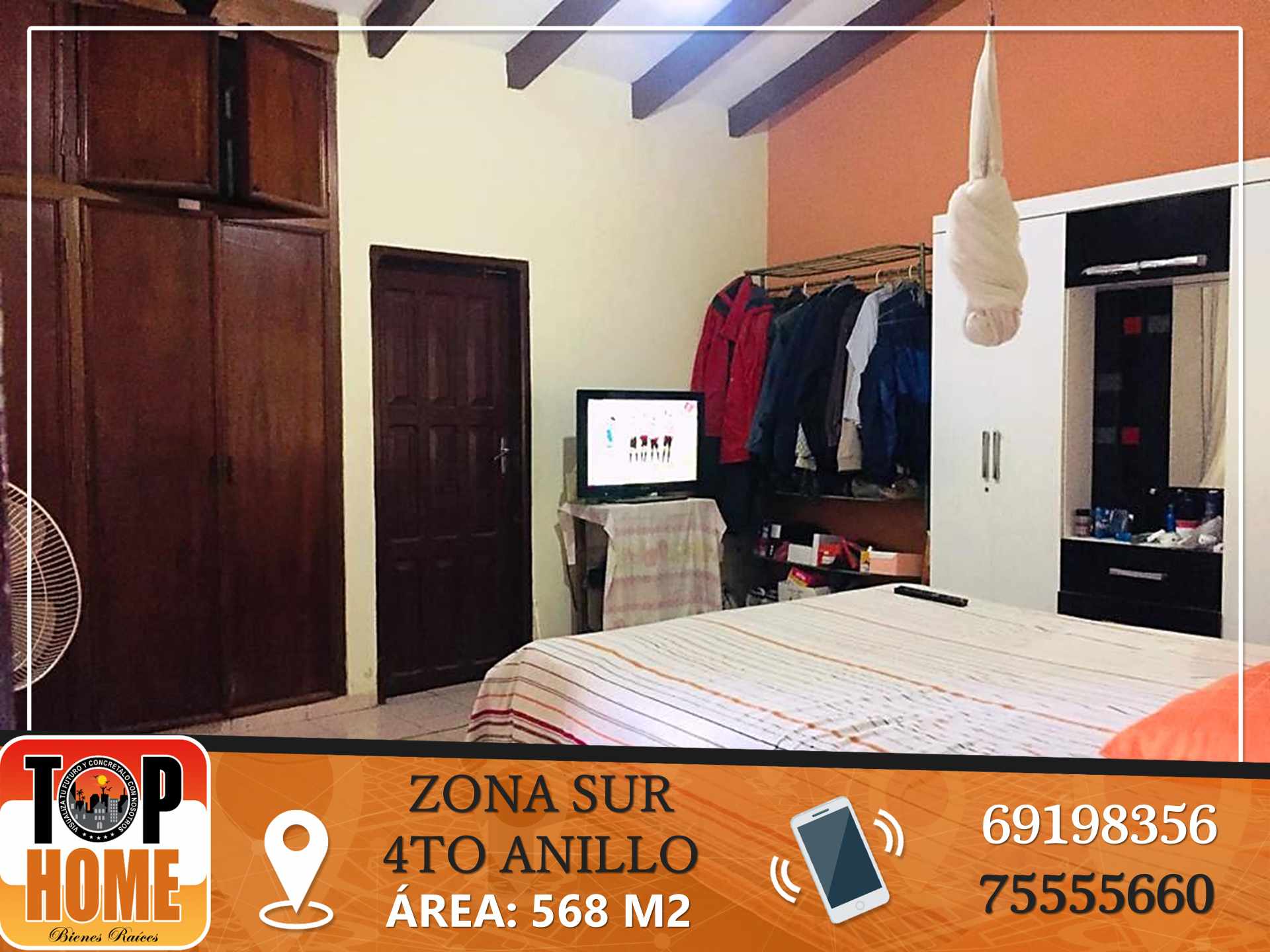 Casa en Entre 3er y 4to anillo Sur en Santa Cruz de la Sierra 3 dormitorios 3 baños 1 parqueos Foto 4