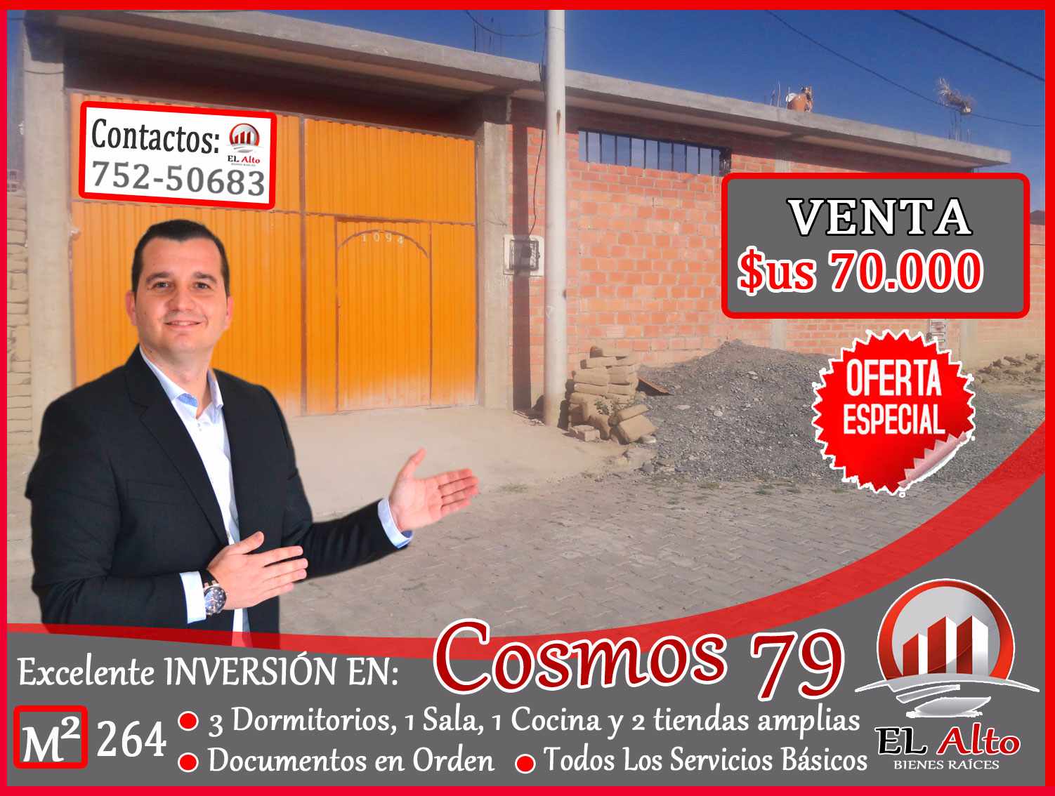 Casa en VentaCOSMOS 79 UNIDAD VECINAL 