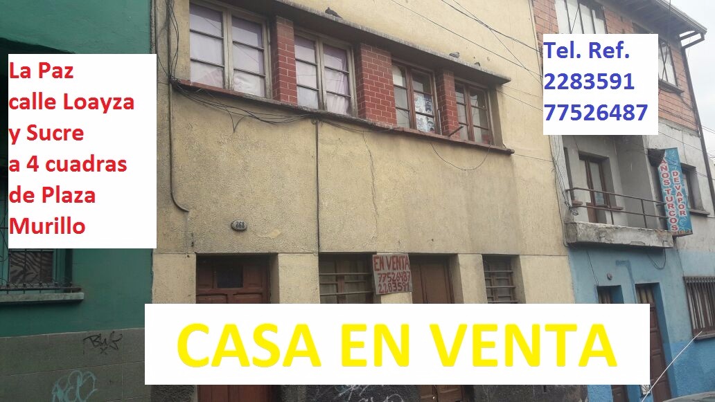 Casa en Centro en La Paz 5 dormitorios 3 baños  Foto 1