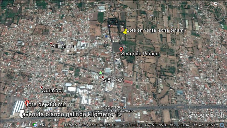 Terreno en VentaLOTE ZONA PIÑAMI-CBBA-BOLIVIA PRECIO 140$ M2    Foto 5