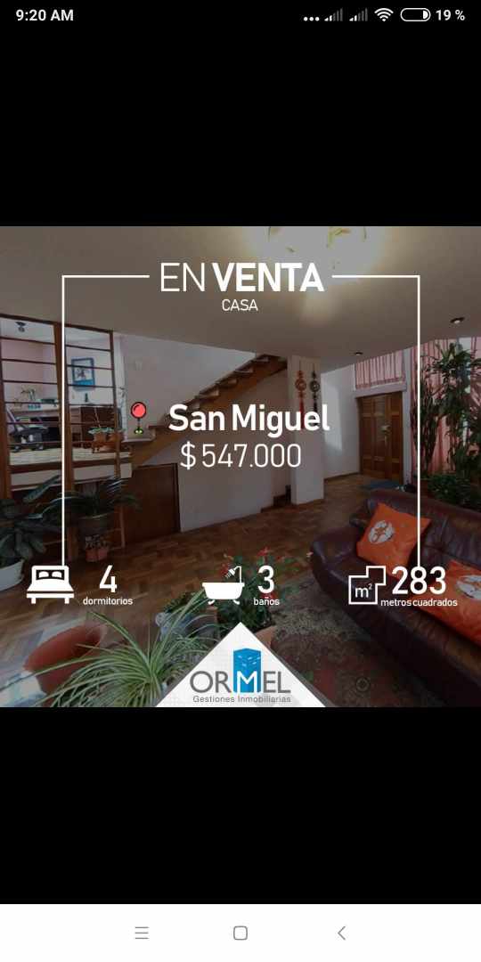 Casa en San Miguel en La Paz 4 dormitorios 4 baños 2 parqueos Foto 1