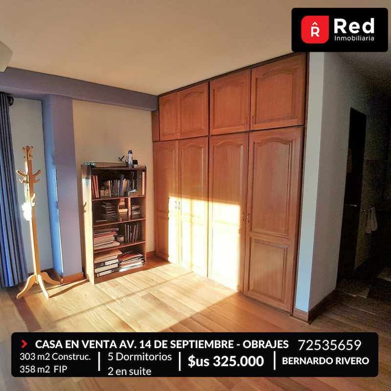 Casa en Obrajes en La Paz 5 dormitorios 5 baños 2 parqueos Foto 9