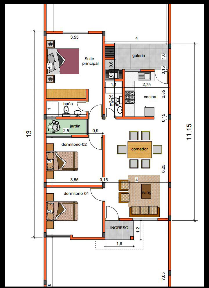 Casa en VentaAvenida G77, noveno anillo, zona Noreste, Urb. 16 de noviembre 3 dormitorios 2 baños 1 parqueos Foto 4