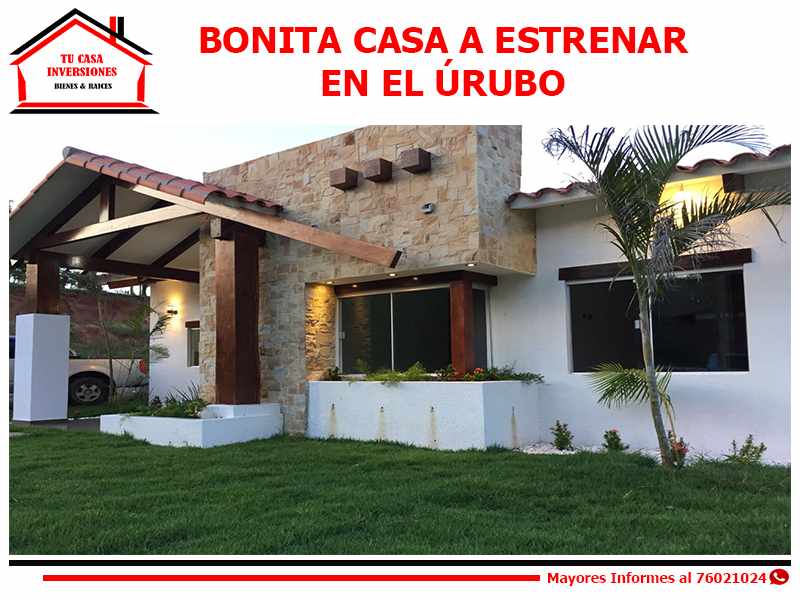 Departamento en Colinas del Urubó en Santa Cruz de la Sierra 3 dormitorios 2 baños 2 parqueos Foto 1