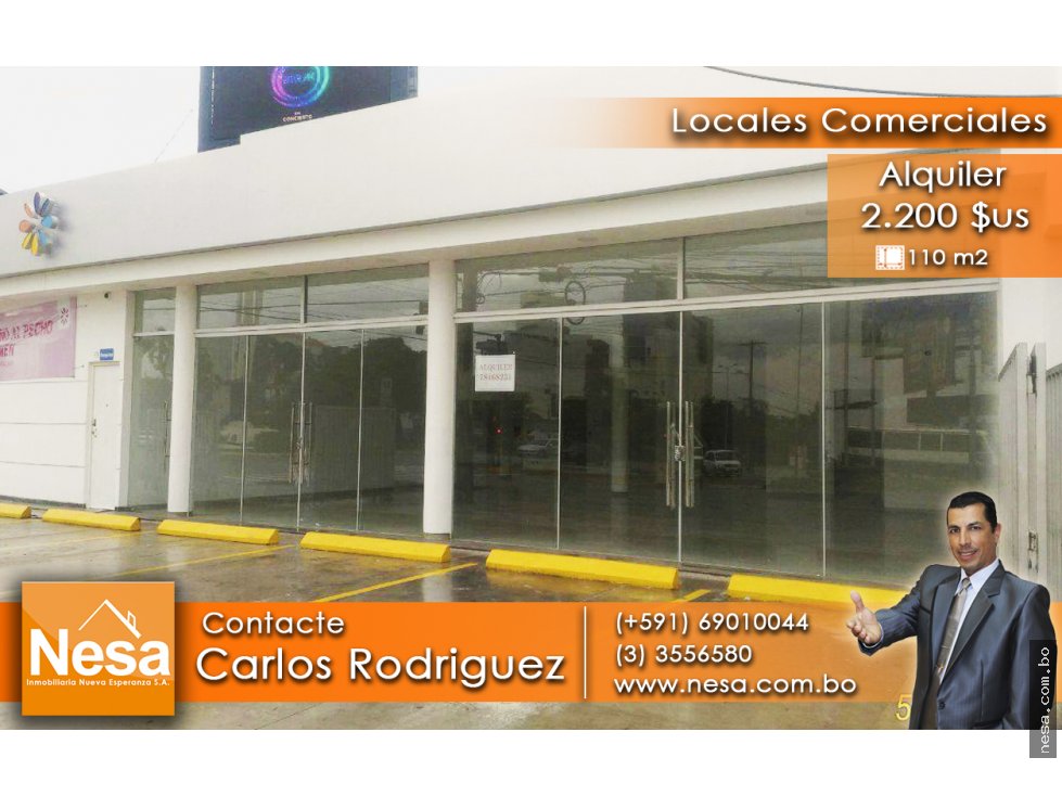 Local comercial EN ALQUILER LOCALES COMERCIALES -  AV. BANZER Foto 4