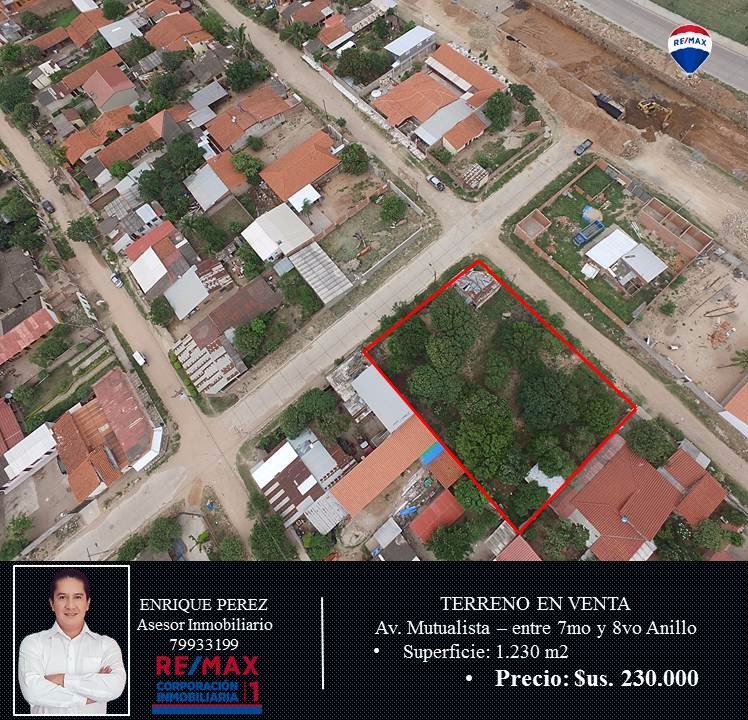 Terreno Av. Mutualista 7mo Anillo - Zona Cambodromo Foto 5