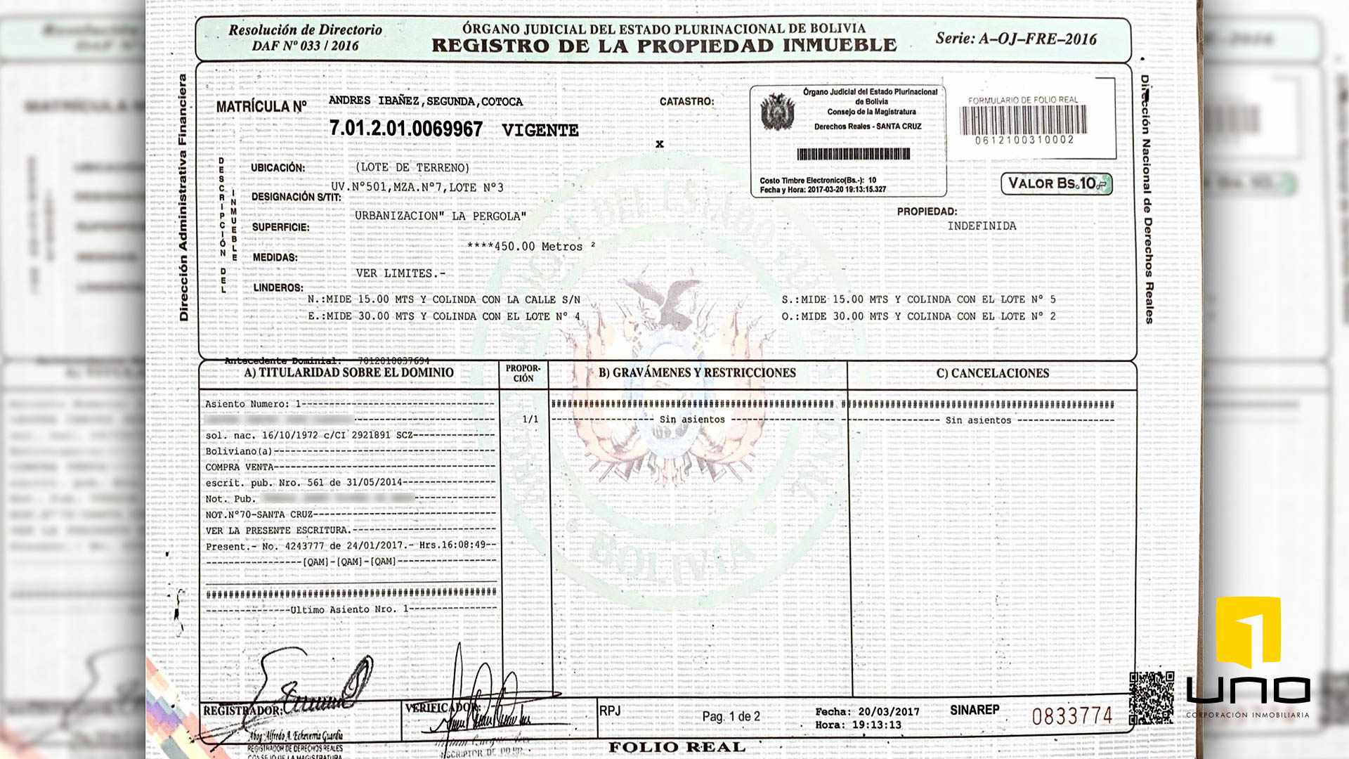 Terreno en Carretera Cotoca en Santa Cruz de la Sierra    Foto 7