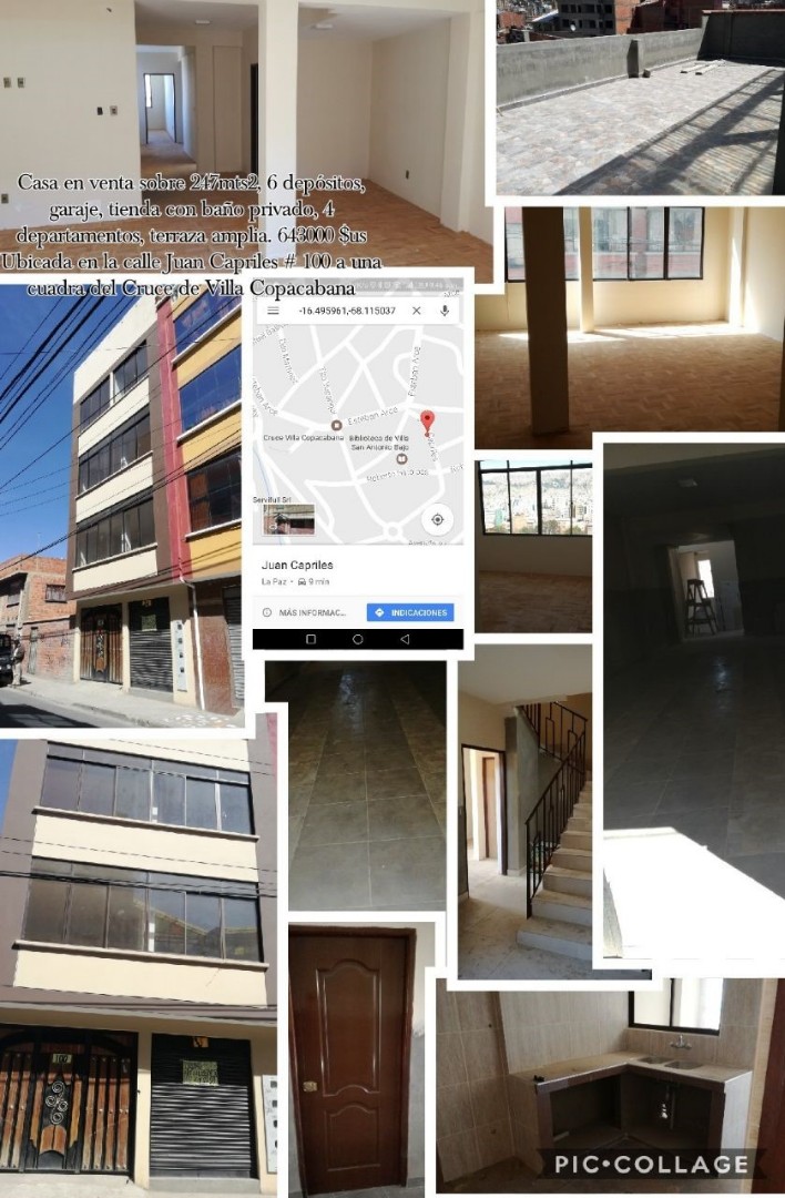 Departamento en Villa San Antonio en La Paz 3 dormitorios 3 baños 2 parqueos Foto 1