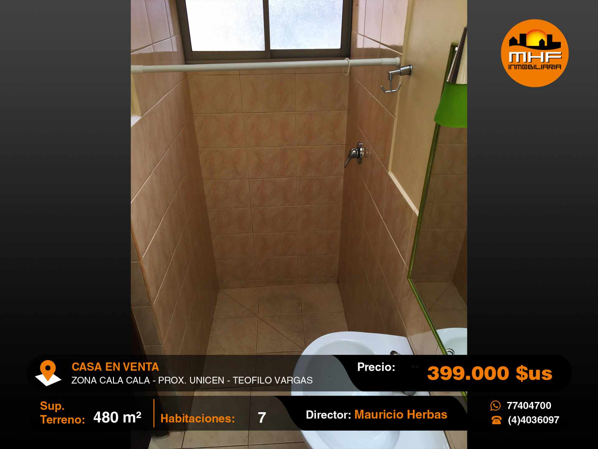 Casa en VentaPROXIMO AV. JUAN DE LA ROSA - UNICEN 7 dormitorios 4 baños 2 parqueos Foto 2