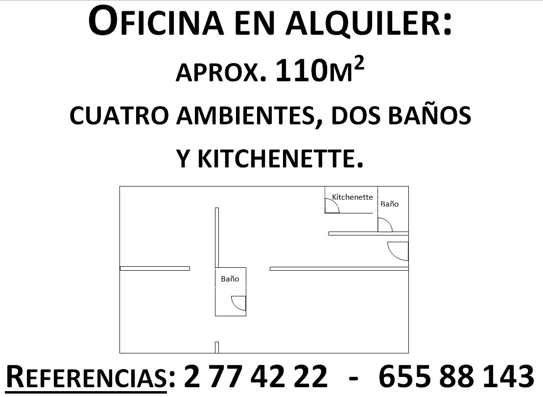 Oficina en AlquilerTorres Gundlach, calle Federico Suazo esquina Reyes Ortiz. Foto 1