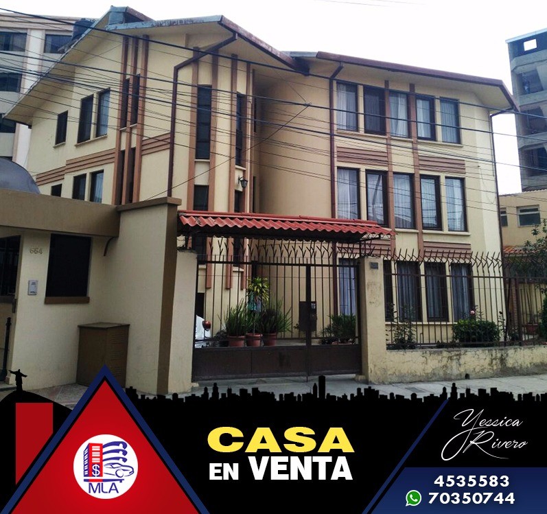 Casa en Centro en Cochabamba 9 dormitorios 4 baños 1 parqueos Foto 1