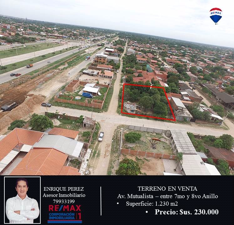 Terreno Av. Mutualista 7mo Anillo - Zona Cambodromo Foto 7