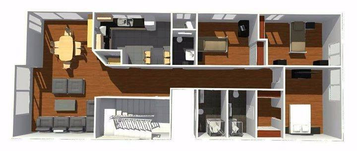 Departamento en VentaMeseta de Achumani calle 15 3 dormitorios 3 baños 1 parqueos Foto 3