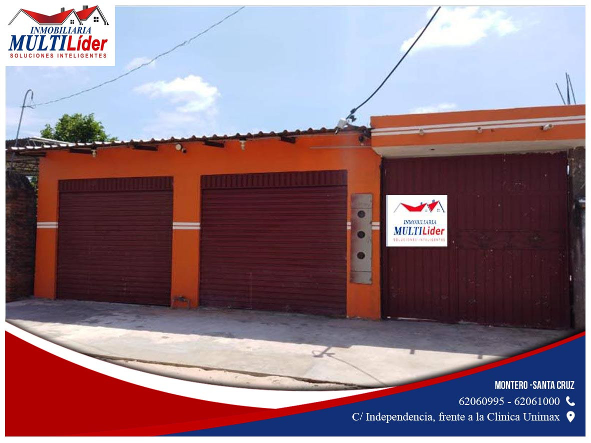 Casa en VentaBarrio Villa Cochabamba, Montero 4 dormitorios 2 baños 3 parqueos Foto 1