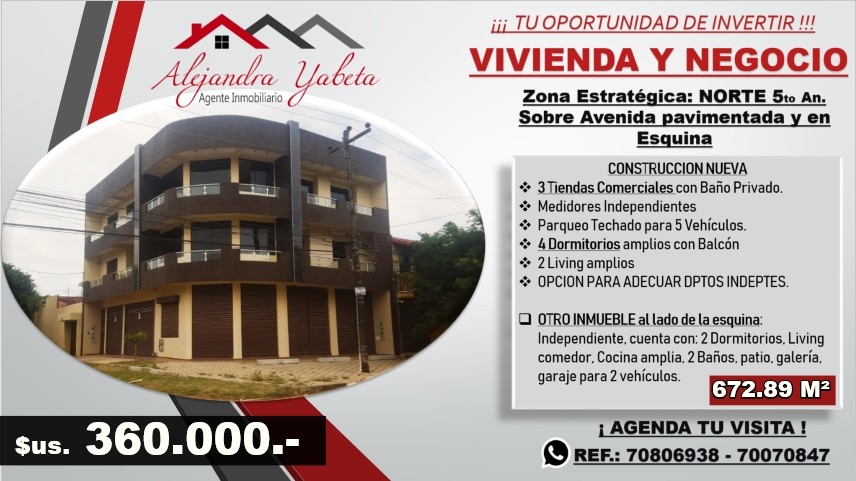 En Venta a $us 360,000 Foto 1
