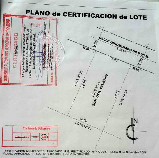 Terreno en VentaZONA MIRAFLORES - CHILIMARCA - TIQUIPAYA    Foto 2