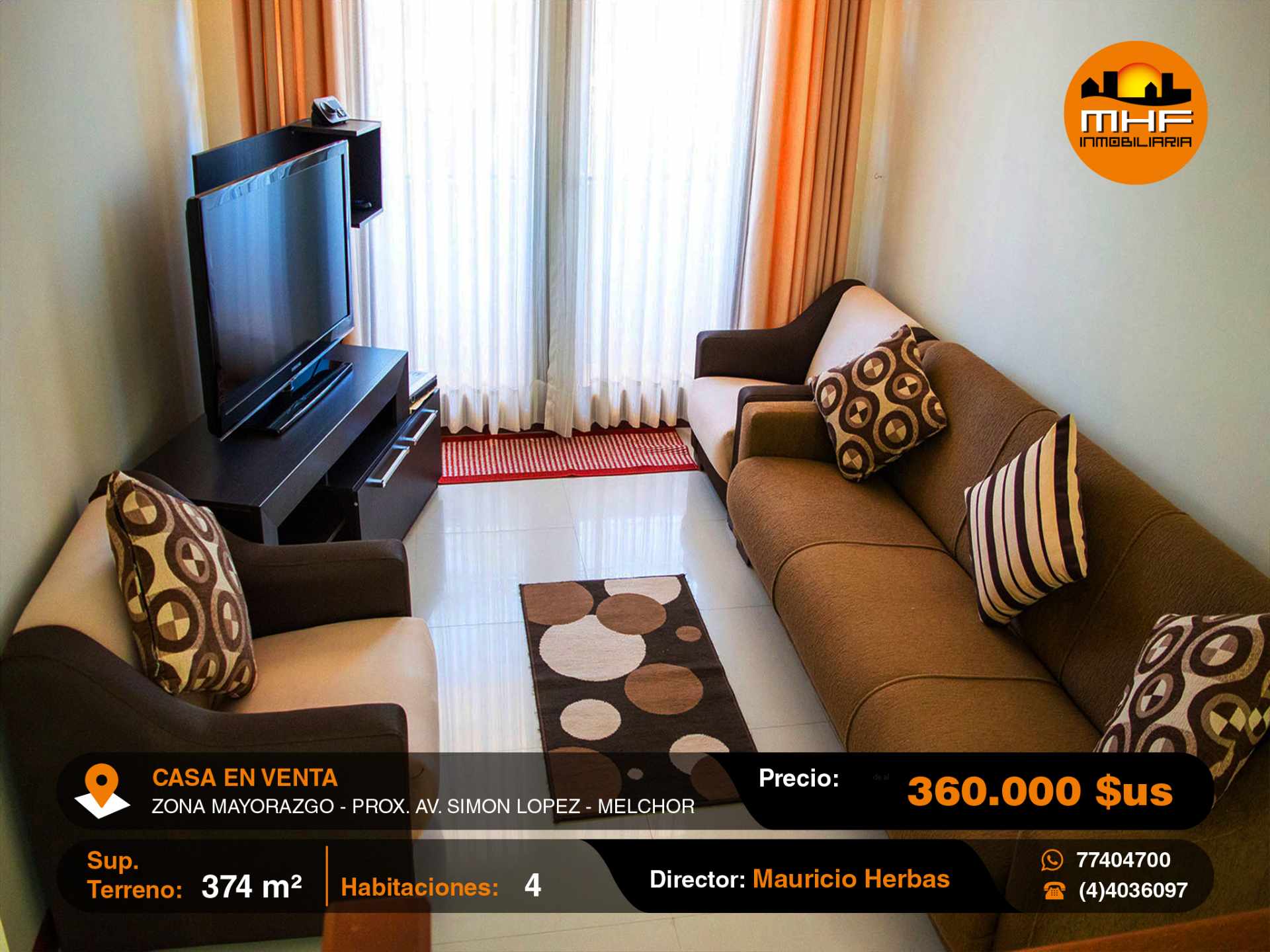 Casa en Mayorazgo en Cochabamba 4 dormitorios 5 baños 3 parqueos Foto 7