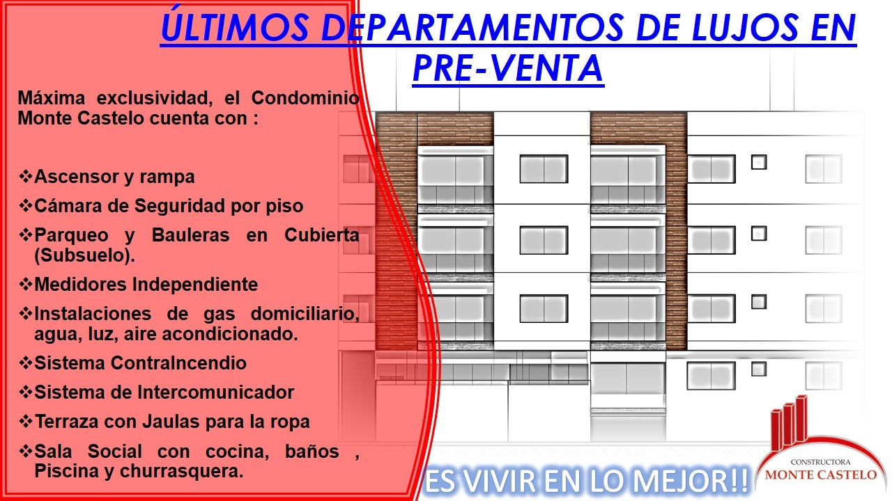 Edificio en Entre 3er y 4to anillo Norte en Santa Cruz de la Sierra 2 dormitorios 2 baños 1 parqueos Foto 1