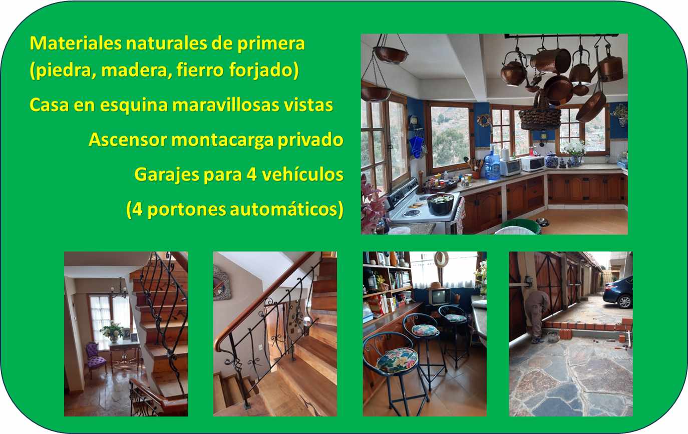 Casa en VentaZona Sur La Paz  4 dormitorios 4 baños 4 parqueos Foto 4