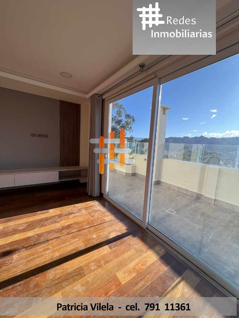 Departamento en AnticréticoANTICRETICO DEPARTAMENTO  PENT HOUSE DUPLEX EN CALACOTO  3 dormitorios 5 baños 2 parqueos Foto 3