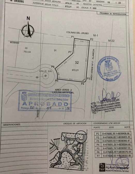 Terreno en Urubó en Santa Cruz de la Sierra    Foto 2