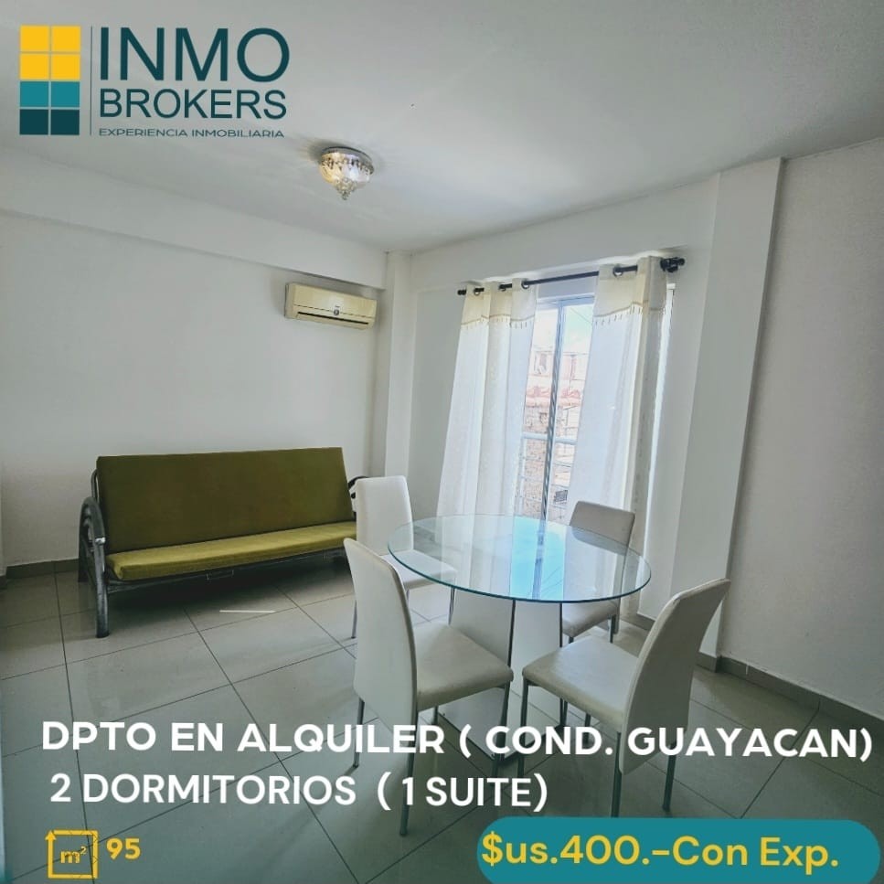 Departamento en Entre 3er y 4to anillo Oeste en Santa Cruz de la Sierra 2 dormitorios 2 baños  Foto 6