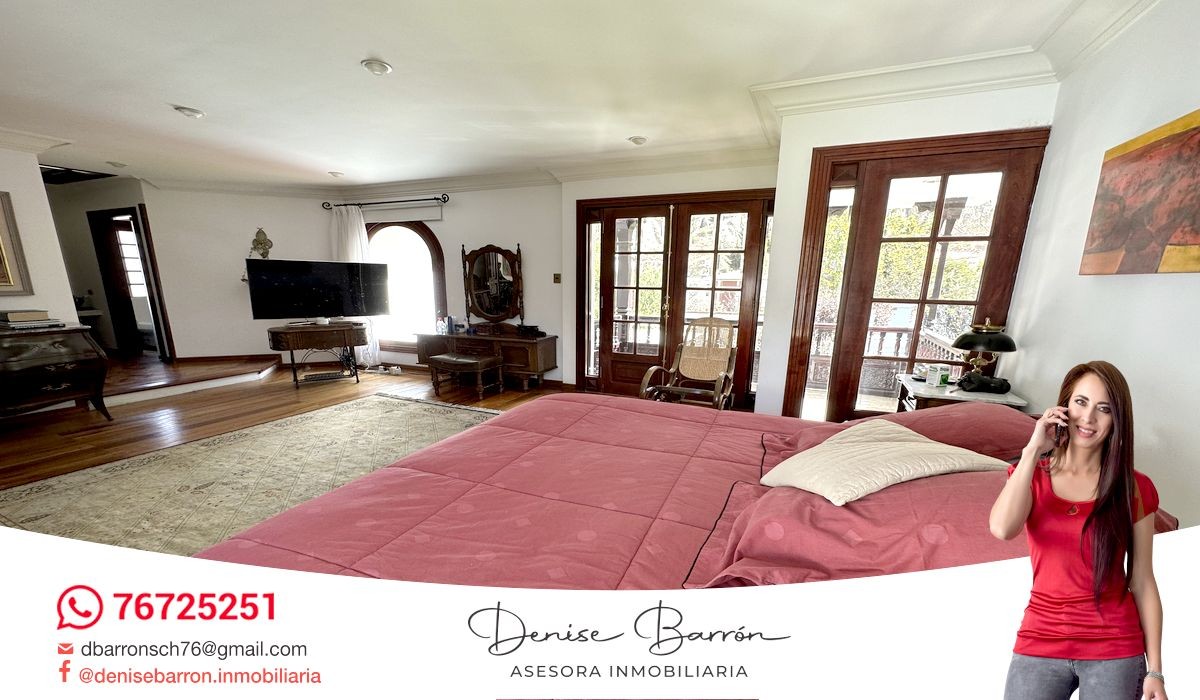 Casa en AlquilerACHUMANI, PRECIOSA RESIDENCIA4D DE LUJO EN ALQUILER 4 dormitorios 7 baños 5 parqueos Foto 12