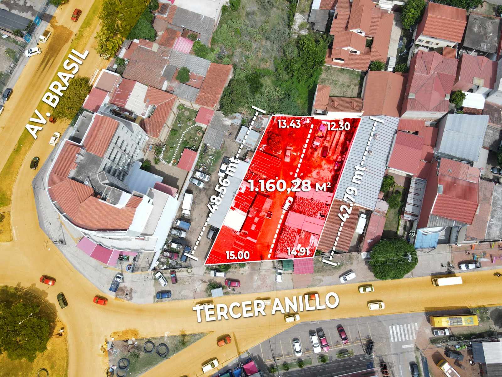 Terreno en VentaAV. 3ER ANILLO INTERNO Y AV. BRASIL, CENTRO COMERCIAL AV. BRASIL  Foto 9