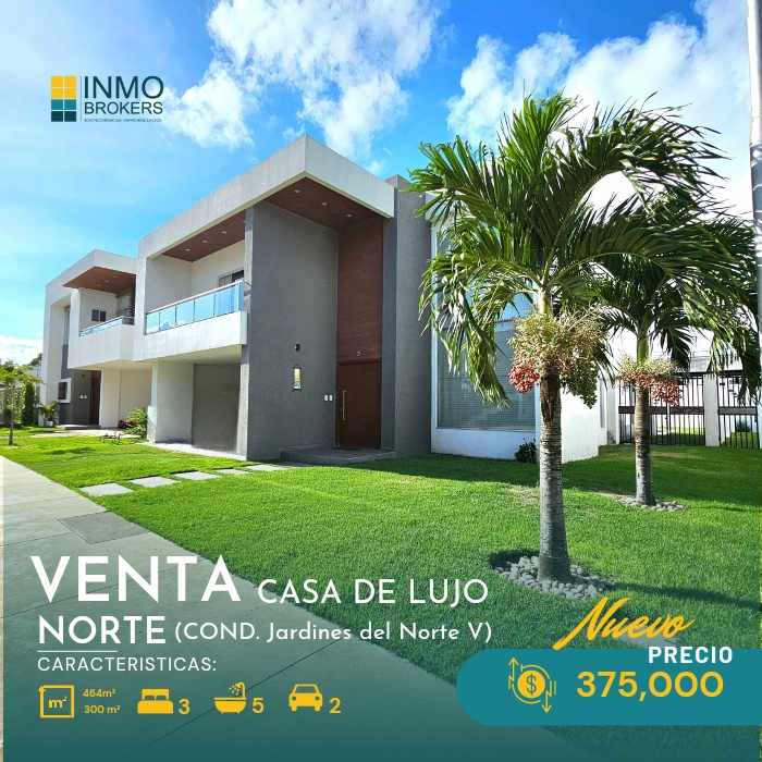 Casa en VentaZONA NORTE
Condominio Jardines del Norte 5
Av. Banzer 8vo. Anillo 4 dormitorios 5 baños 4 parqueos Foto 1